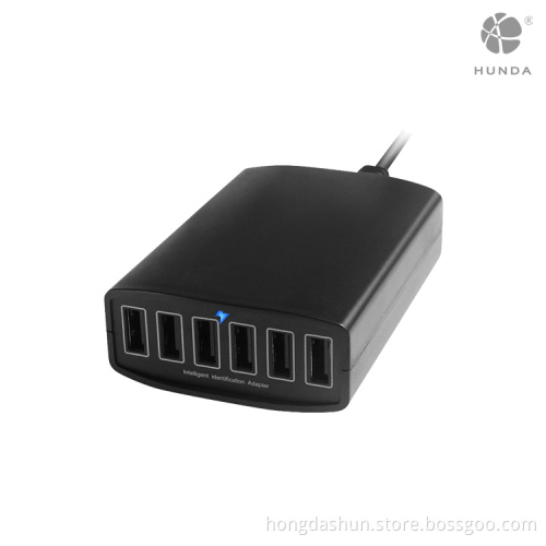Wholesale in Amazon smart IC Port 60W ,each 2.4A max for mobile phone battery charging